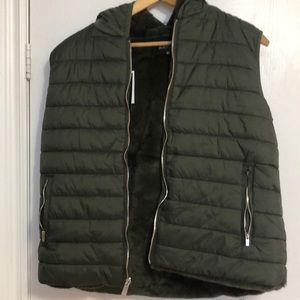 🦬 Buffalo David Bitton reversible hooded vest